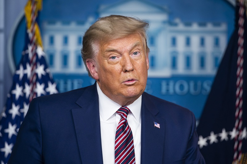 epa09664274 (03/24) (FILE) - US President Donald J. Trump speaks to the media about 'delivering lower prescription drug prices for all Americans' in the White House Press Briefing Room in Washington, DC, USA, 20 November 2020 (reissued 03 January 2022). Following the November 2020 US presidential election, a tone set by supporters of defeated US President Donald Trump escalated further. Trump, who was refusing to concede the victory of Joe Biden, claiming voter fraud and rigged elections, told supporters and white nationalist extreme-right group Proud Boys to respectively 'Stop the Steal' and to 'stand back and stand by'. His social media accounts were suspended and the alt-right platform Parler gained in user numbers. 
 
On 06 January 2021, incumbent US vice president Pence was due to certify the Electoral College votes before Congress, the last step in the process before President-elect Biden was to be sworn in. In the morning, pro-Trump protesters had gathered for the so-called Save America March. Soon after Trump finished his speech at the Ellipse, the crowd marched to the Capitol. The attack had begun. 
 
Rioters broke into the Capitol building where the joint Congress session was being held. Lawmakers barricaded themselves inside the chambers and donned tear gas masks while rioters vandalized the building, some even occupying offices such as House Speaker Pelosi's. Eventually in the evening the building was cleared from insurrectionists, and the Congress chambers reconvened their session, confirming Joe Biden as the winner of the 2020 US presidential election. 

In the aftermath, more than 600 people were charged with federal crimes in connection to the insurgency, and close Trump aides such as Steve Bannon, Mark Meadows and Roger Stone were subpoenaed by the House select committee investigating the attack. Trump himself was acquitted by the Senate in his second impeachment trial, this time for "inciting an insurrection".  EPA-EFE/JIM LO SCALZO / POOL  ATTENTI